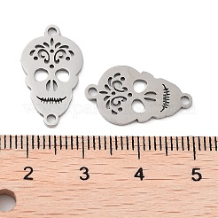 Non-Tarnish 201 Stainless Steel Connector Charms&nbsp;STAS-A090-15P