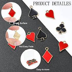 32Pcs 4 Styles Barrel Plating Alloy Pendants&nbsp;ENAM-YW0005-56