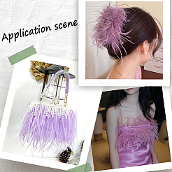 2M Fashion Ostrich Feather Trimming&nbsp;FIND-GF0005-13B