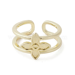 Brass Adjustable Rings&nbsp;RJEW-K257-65G