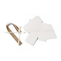 Cake-Shaped Cardboard Wedding Candy Favors Gift Boxes&nbsp;CON-E026-01B