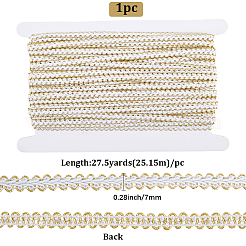 27.5Yards Polyester Lace Trim Ribbon&nbsp;OCOR-GF0004-80
