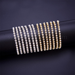 Brass Rhinestone Strass Chains&nbsp;CHC-BC0001-05