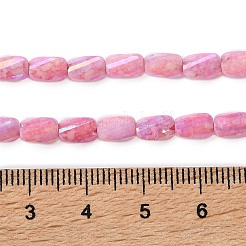 Ombre Effect Dyed Glass Beads Strands&nbsp;GLAA-I059-01E