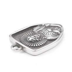 304 Stainless Steel Pendants&nbsp;STAS-G303-14AS