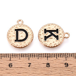 Alloy Enamel Pendants&nbsp;PALLOY-T094-12A-KCG