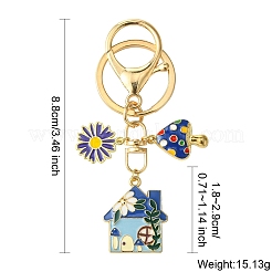 Alloy Enamel Keychain&nbsp;KEYC-YW00062-01