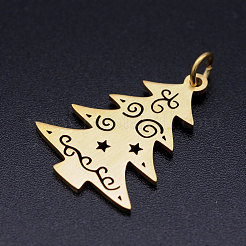 201 Stainless Steel Pendants&nbsp;STAS-T046-JA338-2