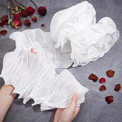 Polyester Organza Wavy Lace&nbsp;WH-WG75920-01