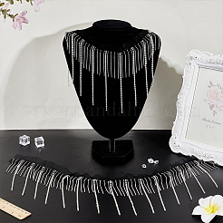 2 Yards Polyester Tassel Lace Ribbon&nbsp;OCOR-PH0007-84B