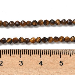 Natural Tiger Eye Beads Strands&nbsp;G-A129-3mm-C02