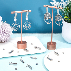 304 Stainless Steel Stud Earring&nbsp;STAS-SC0008-70