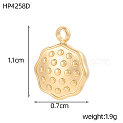 304 Stainless Steel Pendants&nbsp;STAS-OY017-47G