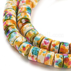 Baking Paint Synthetic Turquoise Beads Strands&nbsp;G-H060-02A-06
