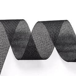 Polyester Imitation Linen Wrapping Ribbon&nbsp;OCOR-G007-01A