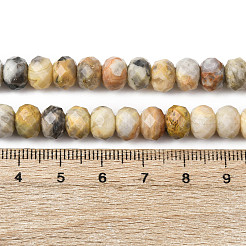 Natural Crazy Agate Beads Strands&nbsp;G-B179-A01-6x8mm