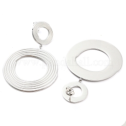 Non-Tarnish 304 Stainless Steel Stud Earrings&nbsp;EJEW-C067-22P