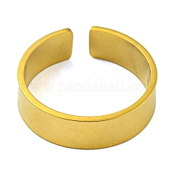304 Stainless Steel Open Eye  Cuff Rings&nbsp;LS-RJEW-G306-02G