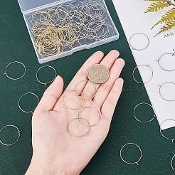316 Stainless Steel Wine Glass Charms Rings&nbsp;STAS-UN0015-83A