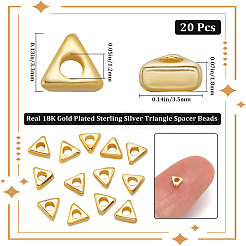 20Pcs 925 Sterling Silver Spacer Beads&nbsp;STER-BBC0007-21