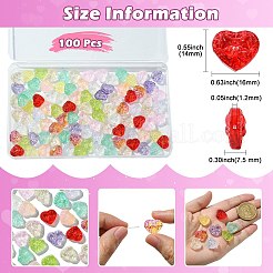 100Pcs Glass Beads&nbsp;GLAA-CJ0002-44