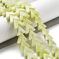 Natural Lemon Jade Beads Strands&nbsp;G-H074-B01-01