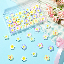 70Pcs 7 Colors Painted Opaque Resin Cabochons&nbsp;FIND-SC0019-44
