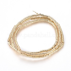 Electroplated Non-magnetic Synthetic Hematite Beads Strands&nbsp;G-G826-09G-2mm