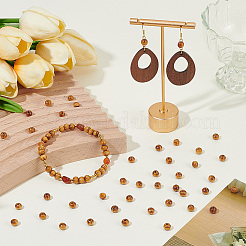 120Pcs Round Natural Wood Beads&nbsp;WOOD-OC0001-84-LF