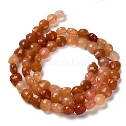 Natural Red Aventurine Beads Strands&nbsp;G-C179-A6mm-28