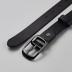 PU Leather Corset Belts with Zinc Alloy Clasps&nbsp;AJEW-WH0007-34B