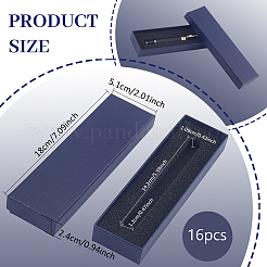 Cardboard Pen Cases&nbsp;CON-WH0117-18D