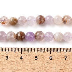 Natural Amethyst Lace Agate Beads Strands&nbsp;GG-CBABD99-04-6mm