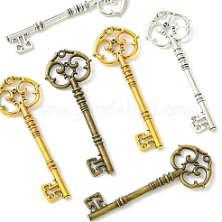6Pcs 3 Colors Tibetan Style Zinc Alloy Big Pendants&nbsp;FIND-FS0002-55