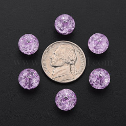 Transparent Crackle Acrylic Beads&nbsp;MACR-S373-66C-N06
