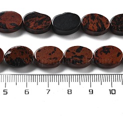 Natural Mahogany Obsidian Beads Strands&nbsp;G-P559-B16-01