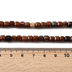 Natural Red Jasper Beads Strands&nbsp;G-F797-A13-01