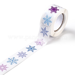 Christmas Themed Flat Round Roll Stickers&nbsp;LS-DIY-B045-04A