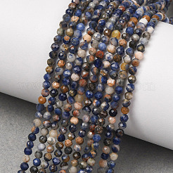 Natural Sodalite Beads Strands&nbsp;GG-NH0011-A01-01