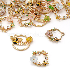 24Pcs 6 Styles Alloy Pendants&nbsp;FIND-TA0004-63