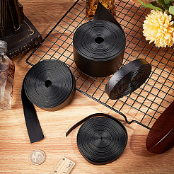 Soft Flat Imitation Leather Cord&nbsp;LC-WH0006-02A-01