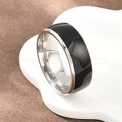 304 Stainless Steel Enamel Finger Rings for Men&nbsp;SA-CBA0CD2-03P