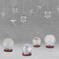 6 Sets 3 Style Glass Dome Cover&nbsp;ODIS-DR0001-02