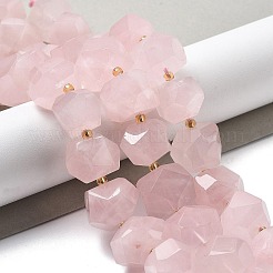 Natural Rose Quartz Beads Strands&nbsp;G-B094-E01-01