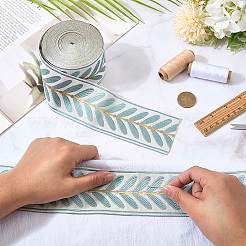 Vintage Jacquard Polyester Ribbon&nbsp;SRIB-CP0001-04B-04
