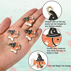 20Pcs Alloy Enamel Pendants&nbsp;ENAM-CJ0004-34