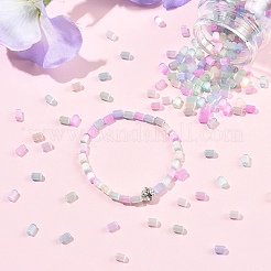 550Pcs 11 Colors Drawbench Style Glass Seed Beads&nbsp;SEED-YW0003-22