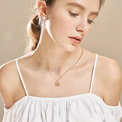 2Pcs 2 Colors Alloy Pendant Necklaces Set&nbsp;NJEW-FI0001-54