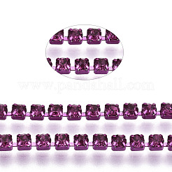 Electrophoresis Iron Rhinestone Strass Chains&nbsp;CHC-Q009-SS6.5-B14