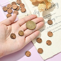 Wood Charms&nbsp;WOOD-CJ0001-03